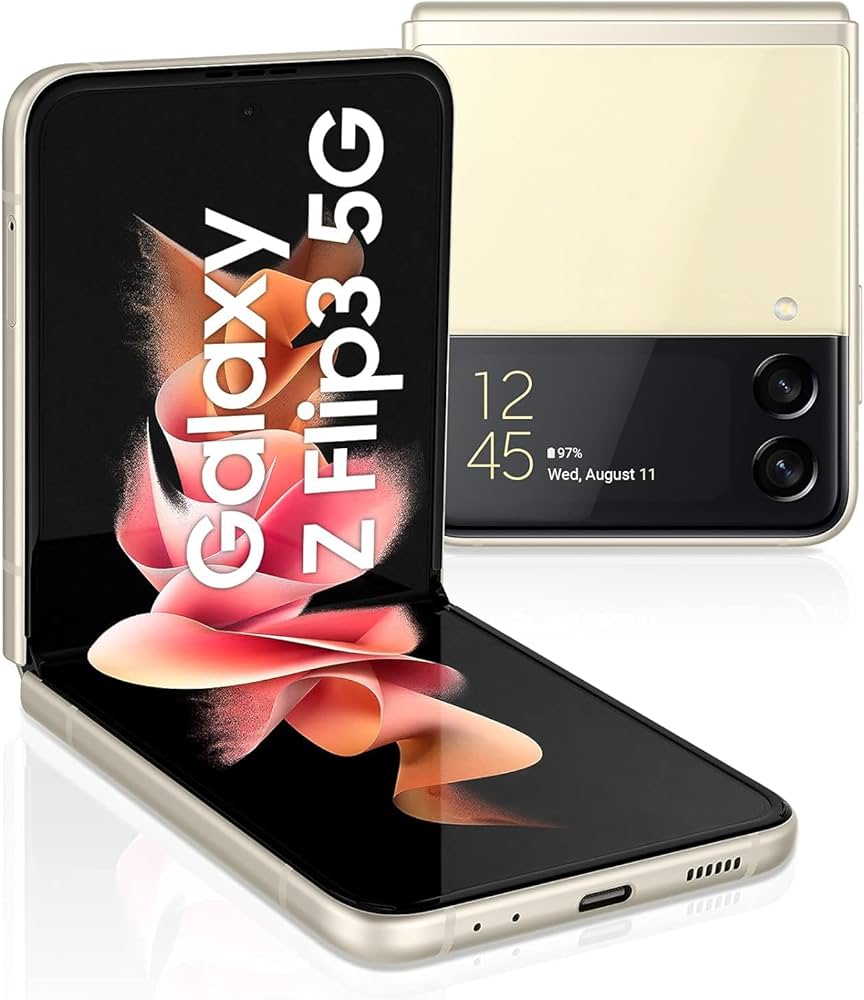 Samsung Galaxy Z Flip3 5G 256GB- Phantom Cream - Pre-Loved