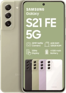 Samsung Galaxy S21 FE 5G 128GB - Olive - Pre-Loved
